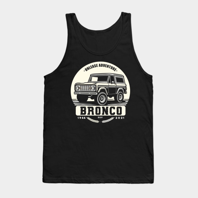 Bronco Truck Tank Top by Trendsdk